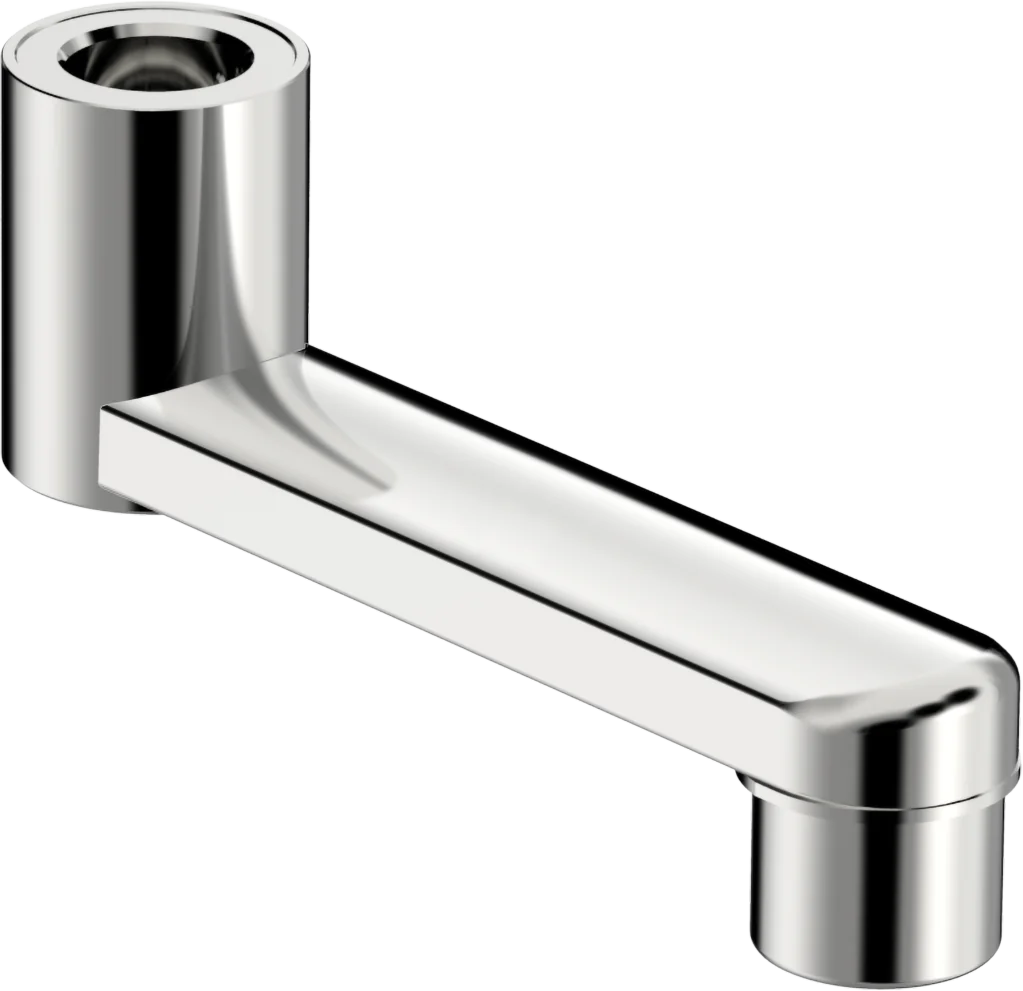 Auslauf 2900 L=100 Ausladung 100 mm Chrom Auslauf 2900 L=100 Ausladung 100 mm Chrom