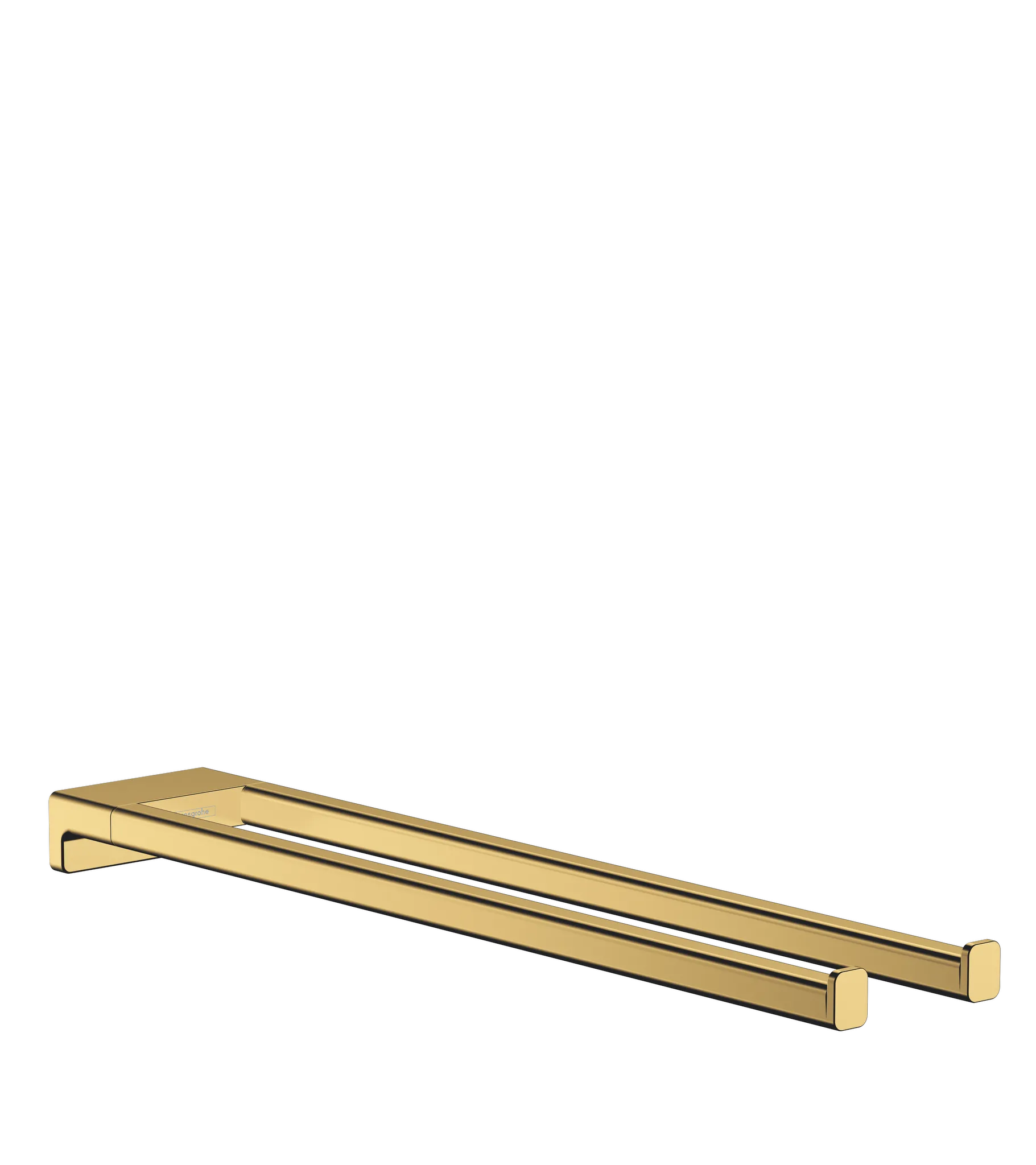 Hansgrohe AddStoris Q Handtuchhalter zweiarmig, Polished Gold Optic Hansgrohe AddStoris Q Handtuchhalter zweiarmig, Polished Gold Optic
