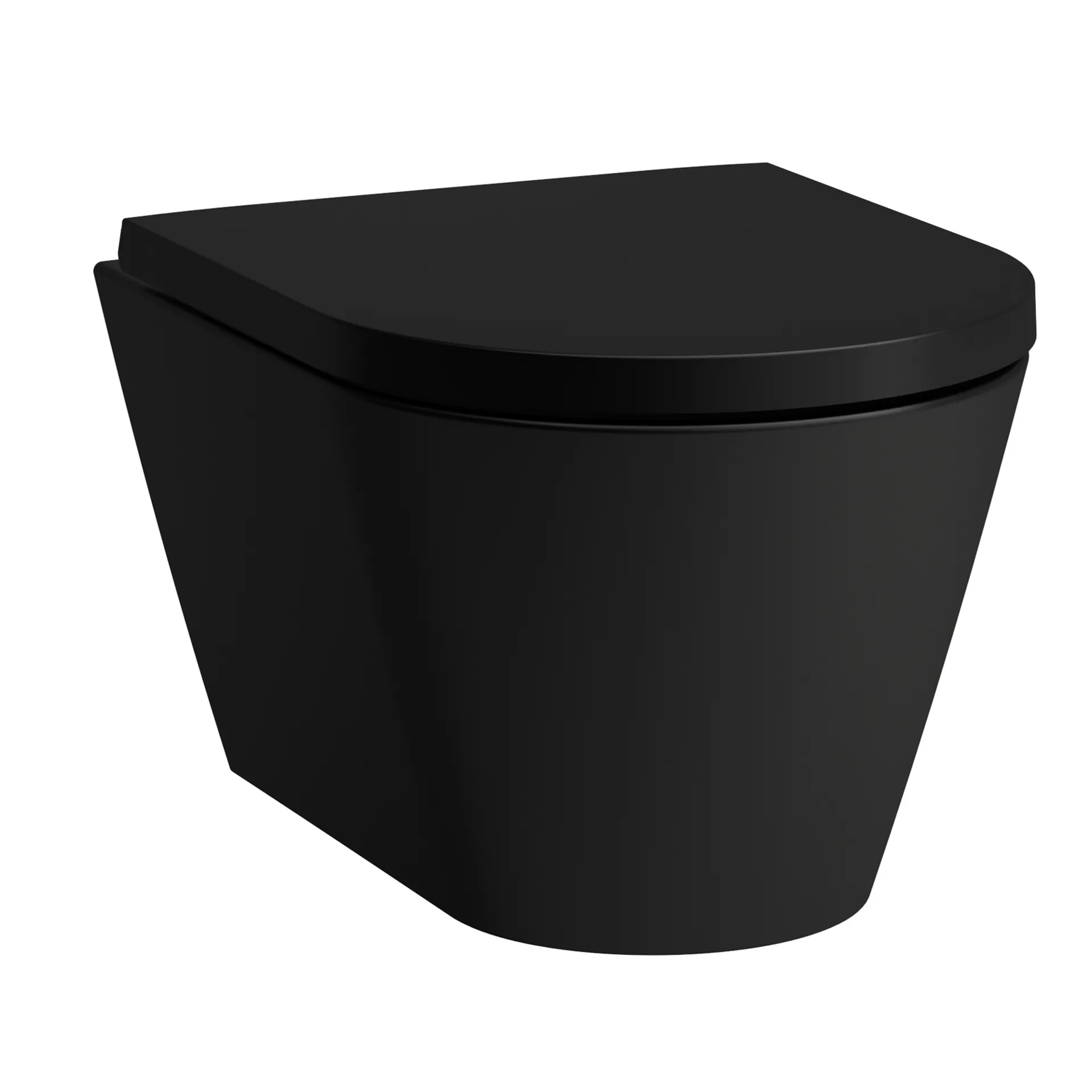 Tiefspül-WC wandhängend Kartell • 490x370 spülrandlos Ausführung kurz weiß