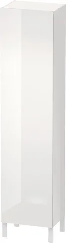 Duravit Halbhochschrank „L-Cube“ 50 × 200 × 36 cm Weiß Hochglanz