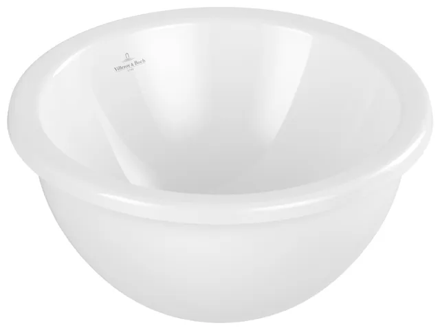 Villeroy & Boch Unterbauwaschtisch aus TitanCeram „Loop & Friends“ ⌀ 390 mm, ohne Hahnlochbohrung in Weiß Alpin Villeroy & Boch Unterbauwaschtisch aus TitanCeram „Loop & Friends“ ⌀ 390 mm, ohne Hahnlochbohrung in Weiß Alpin