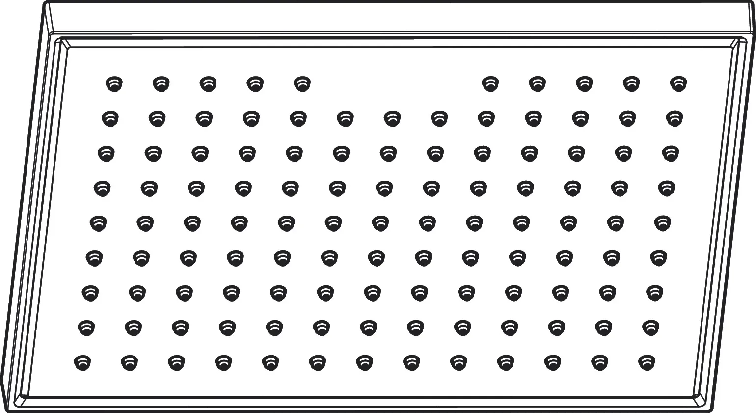 AXOR ShowerSolutions Kopfbrause 245/185 1jet Chrom