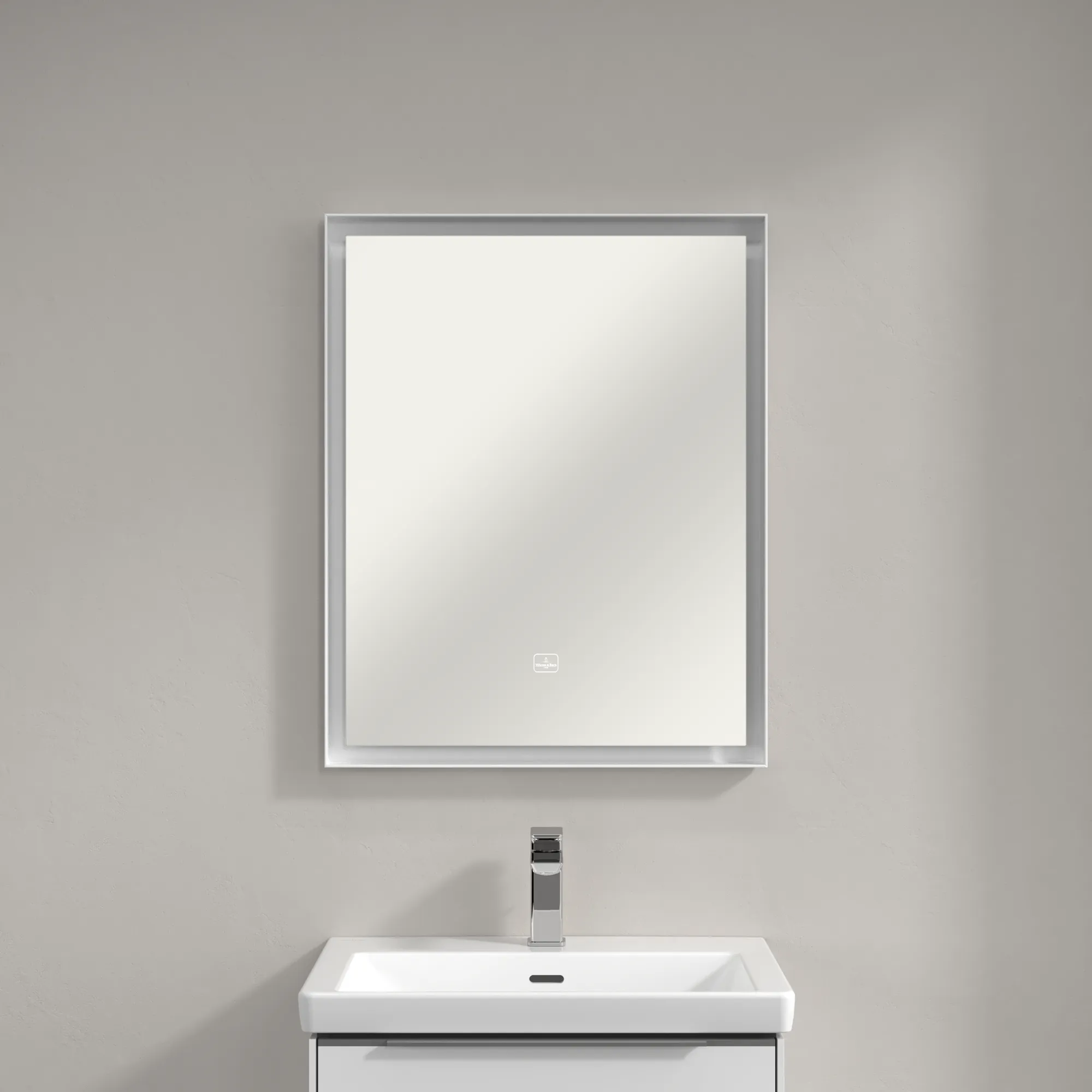 Villeroy & Boch Spiegel „Subway 3.0“ 60 × 75 cm in White Matt