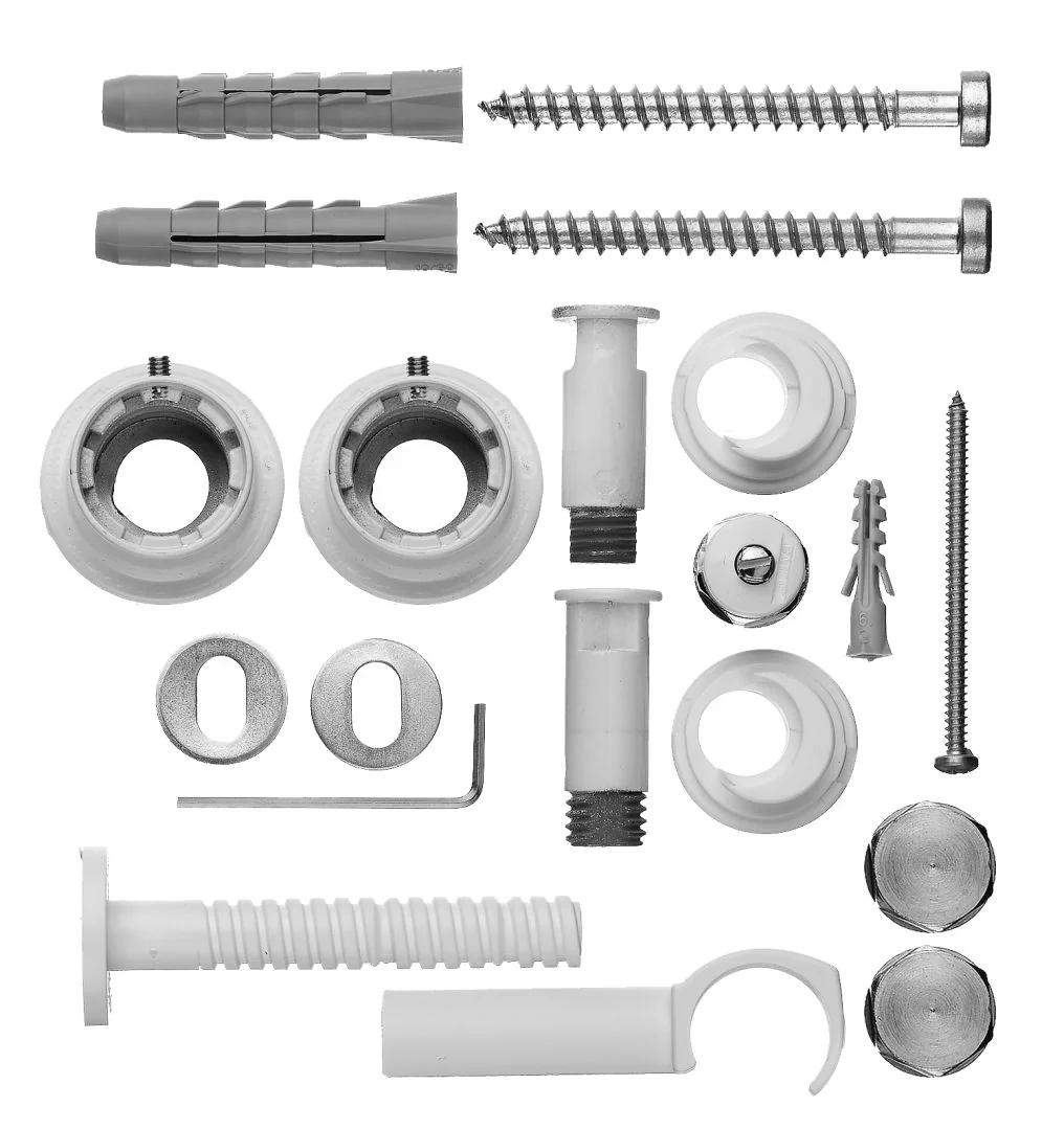 Kermi Befestigungs-Set Basic-50 in weiß