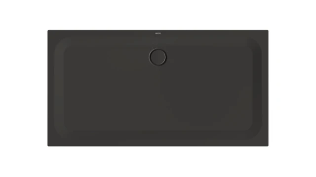 Bette rechteck Duschwanne „BetteUltra“ 1700 × 900 mm mit BetteAntirutsch Pro, ohne Oberflächenveredelung, mit Minimum-Wannenträger, in Anthracite