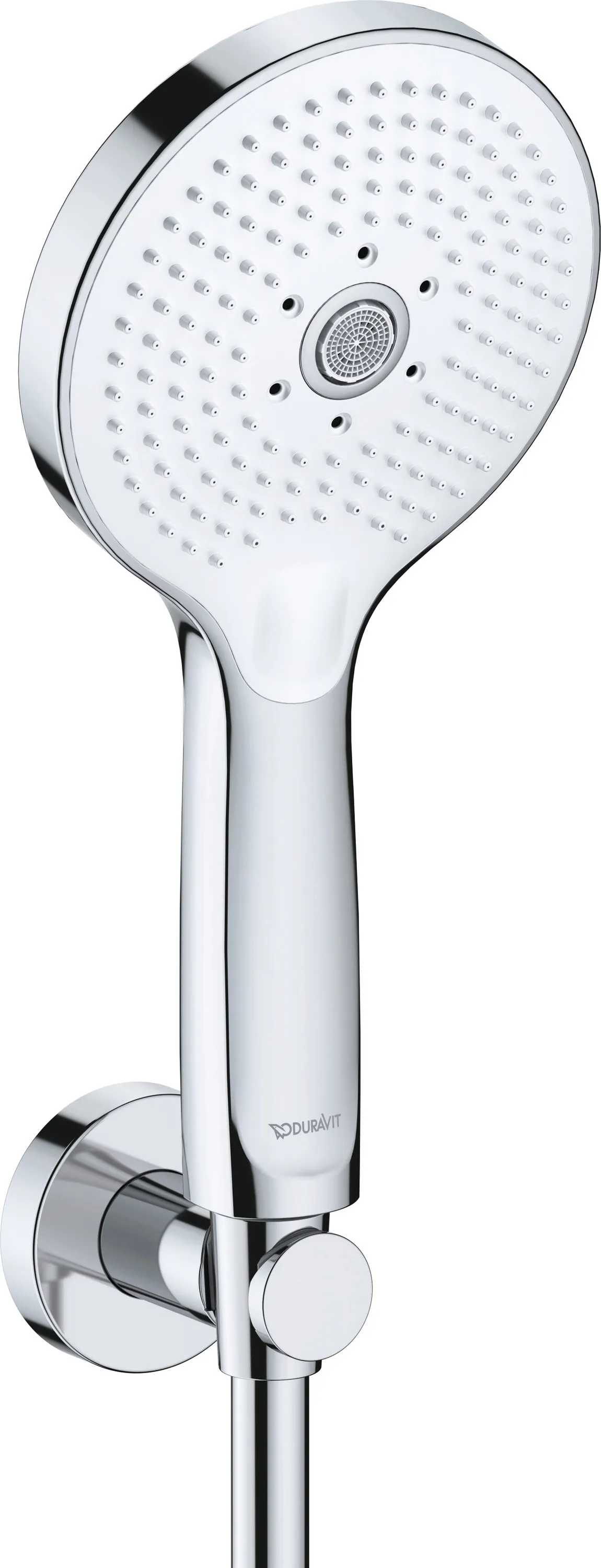 Brausegarnitur Brausen und Zubehör Brausehalterset „ZubehörArmaturen“ in Weiß (hochglanz)