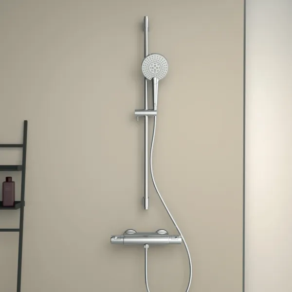 Brausethermostat Aufputz Ceratherm T50 mit Ablage Chrom Brausethermostat Aufputz Ceratherm T50 mit Ablage Chrom