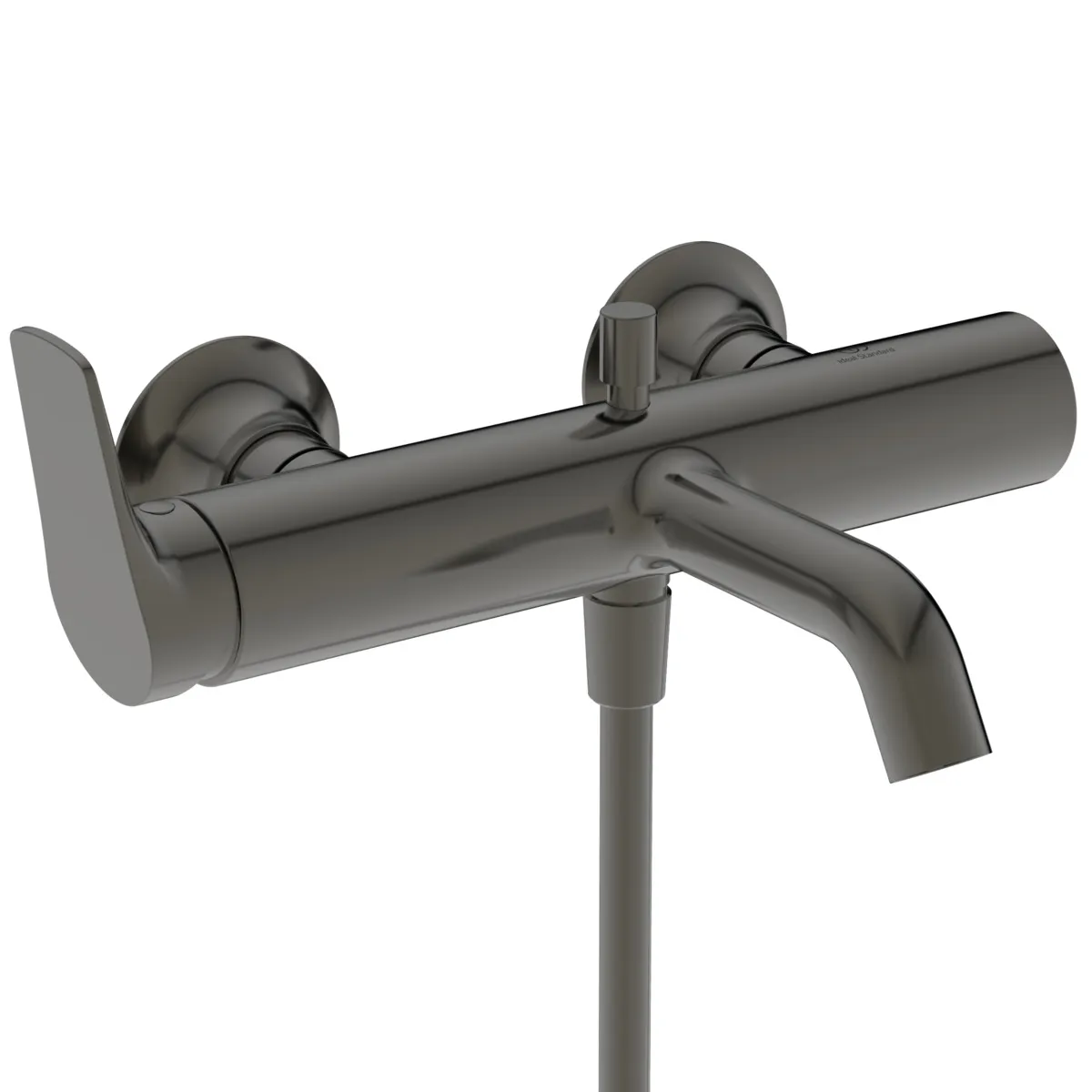 Ideal Standard Badearmatur Aufputz La Dolce Vita mit Handbrause-Set Magnetic Grey