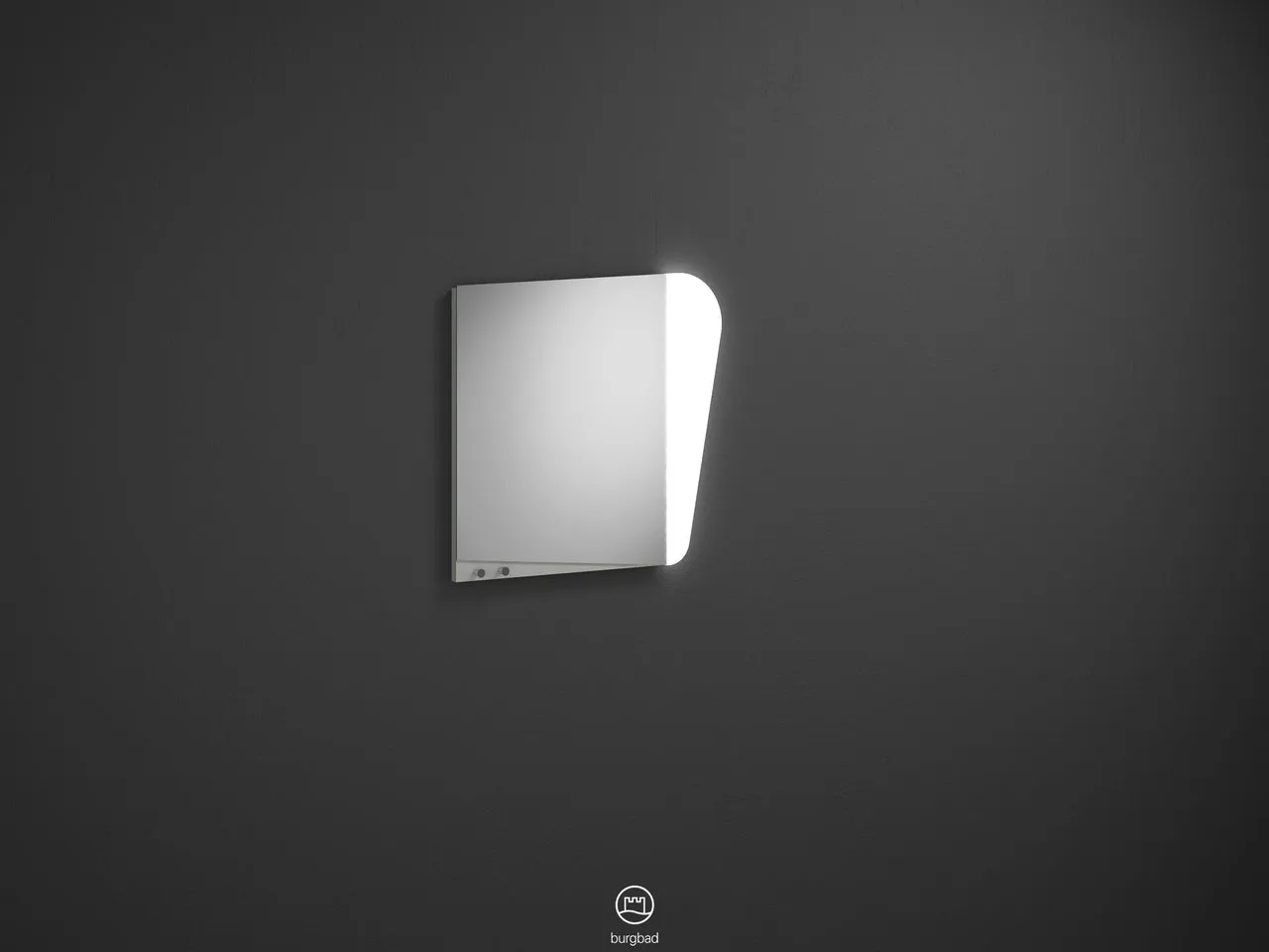 burgbad Spiegel „Badu“ 600 × 590 mm