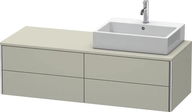 Duravit Waschtischunterschrank wandhängend „XSquare“ 140 × 40 × 54,8 cm