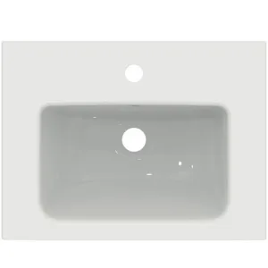 Waschbecken „i.lifeS“ 51 × 38,5 × 18 cm, Hahnlochposition mittig Waschbecken „i.lifeS“ 51 × 38,5 × 18 cm, Hahnlochposition mittig