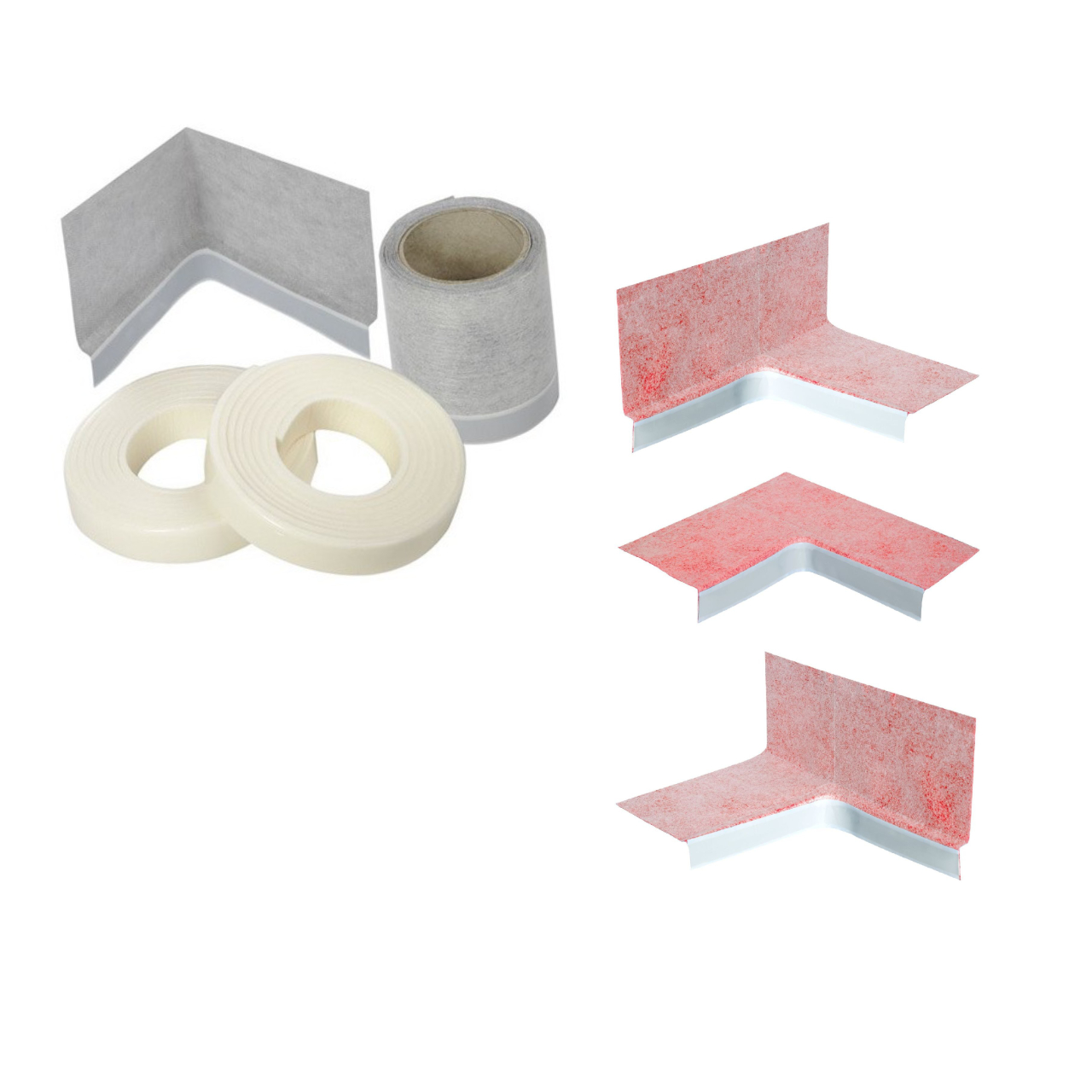 Dichtset Wannenrand-Dichtset mit Multi-Dichteckenset Dichtset Wannenrand-Dichtset mit Multi-Dichteckenset