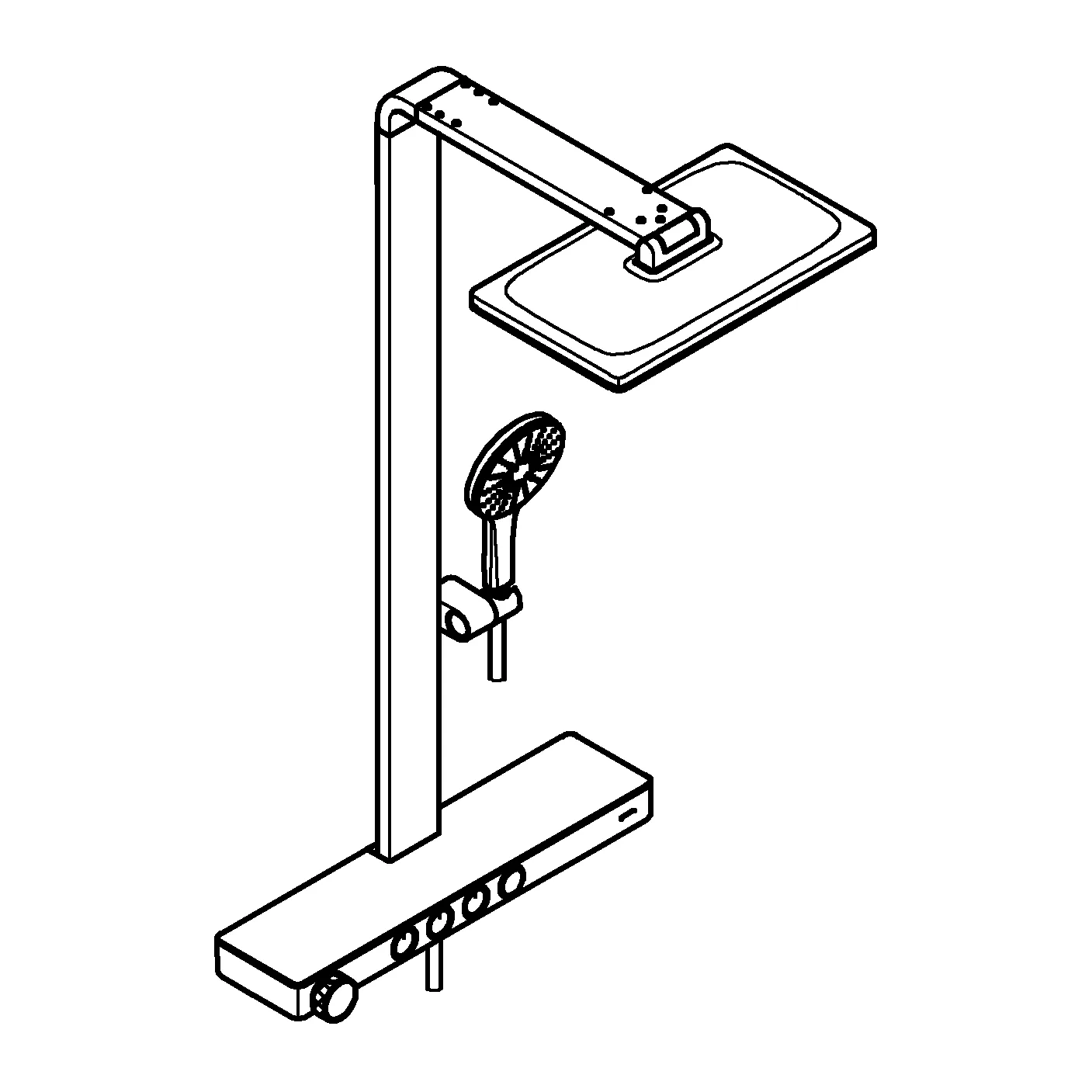 Grohe Duschsystem „Rainshower Aqua Pure“ Grohe Duschsystem „Rainshower Aqua Pure“