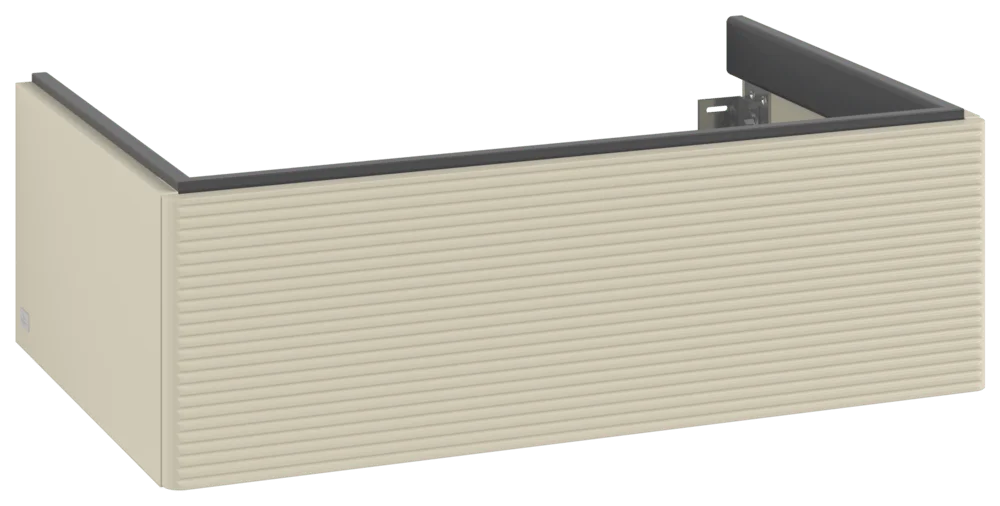 Villeroy & Boch Antao Waschbeckenunterschrank K01, 788x256x496 mm, Silk Grey Matt