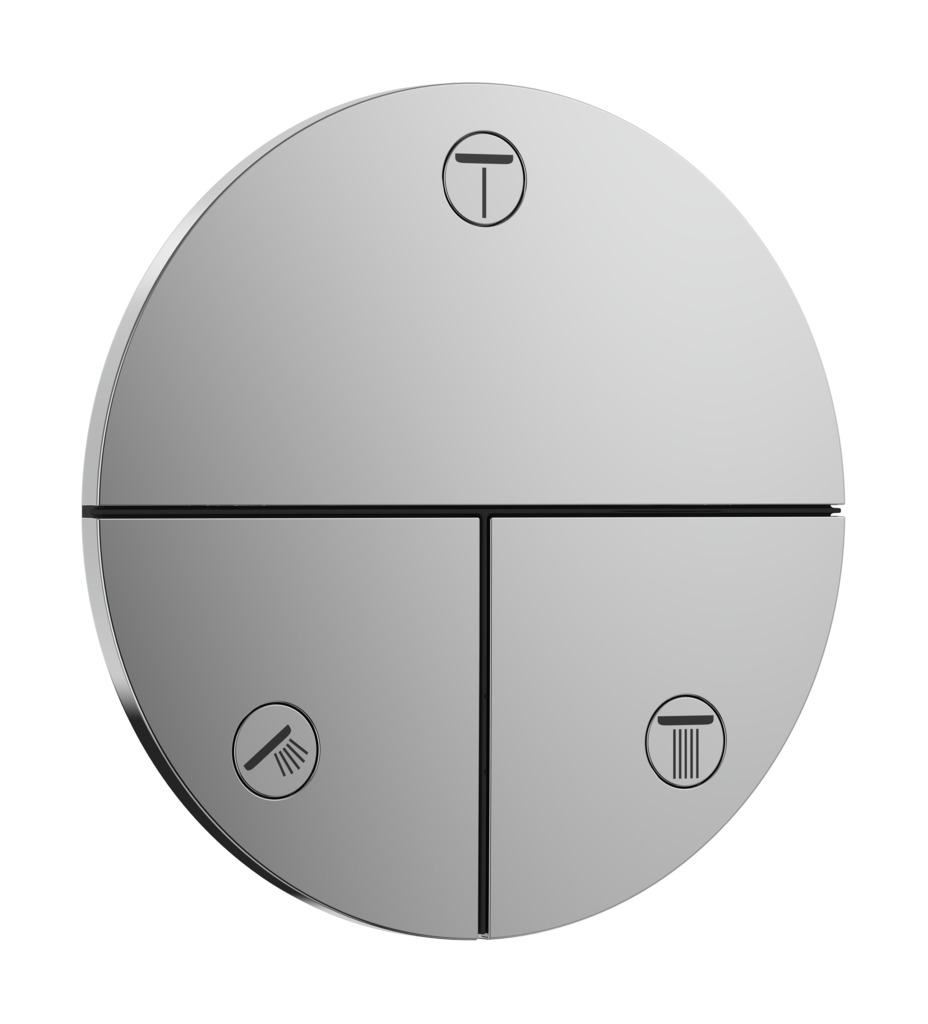 ShowerSelect Comfort S Ventil Unterputz für 3 Verbraucher Chrom