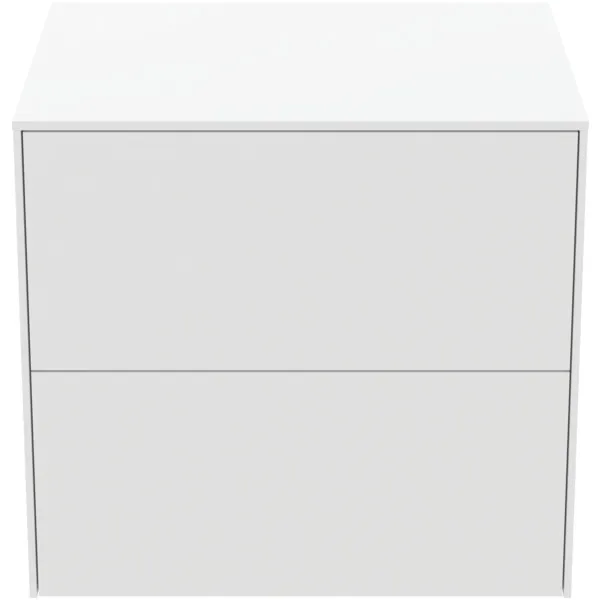 Ideal Standard Waschtischunterschrank „Conca“ 60,2 × 55 × 50,5 cm Weiß matt lackiert Ideal Standard Waschtischunterschrank „Conca“ 60,2 × 55 × 50,5 cm Weiß matt lackiert