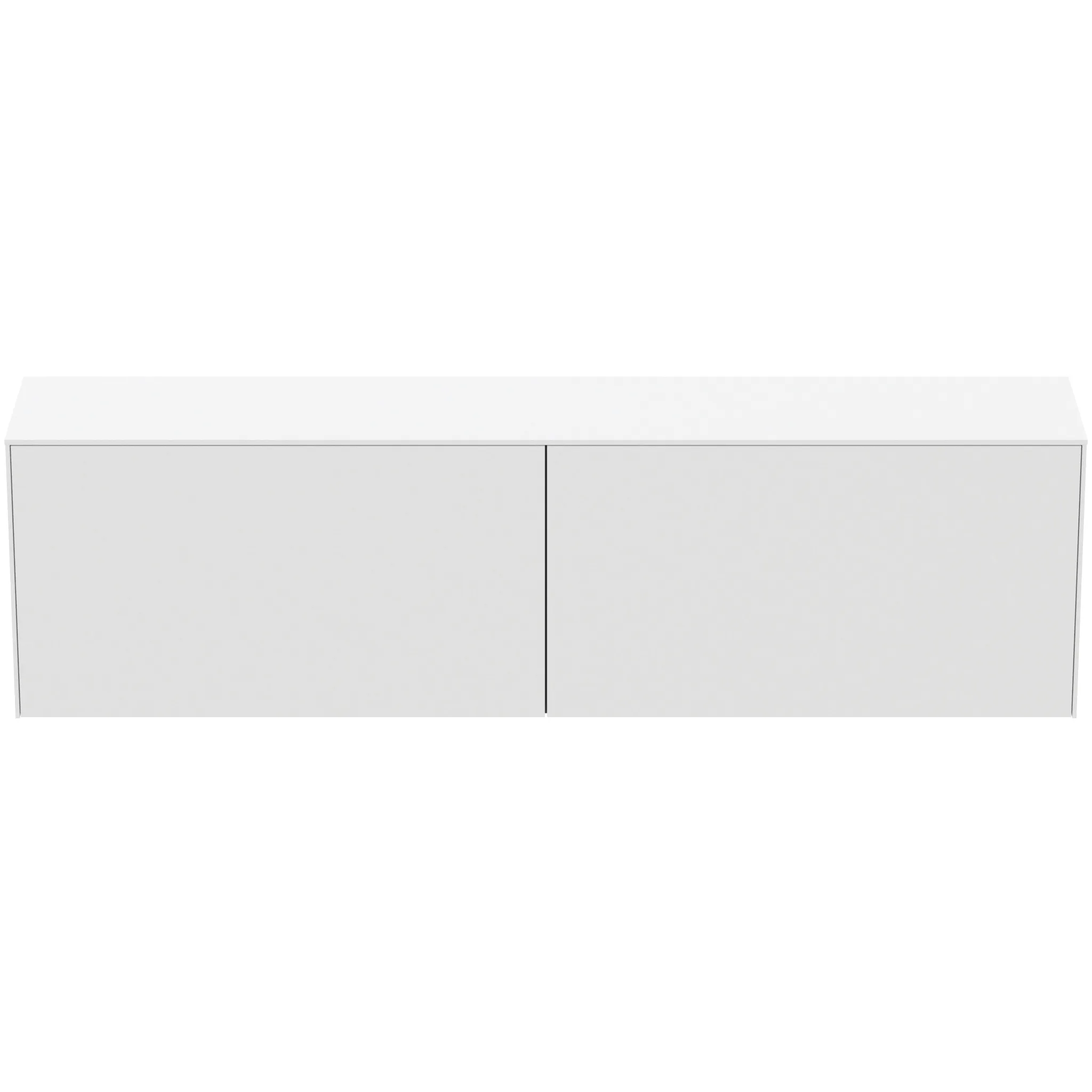 Ideal Standard Waschtischunterschrank „Conca“ 198,7 × 55 × 37,3 cm Weiß matt lackiert Ideal Standard Waschtischunterschrank „Conca“ 198,7 × 55 × 37,3 cm Weiß matt lackiert