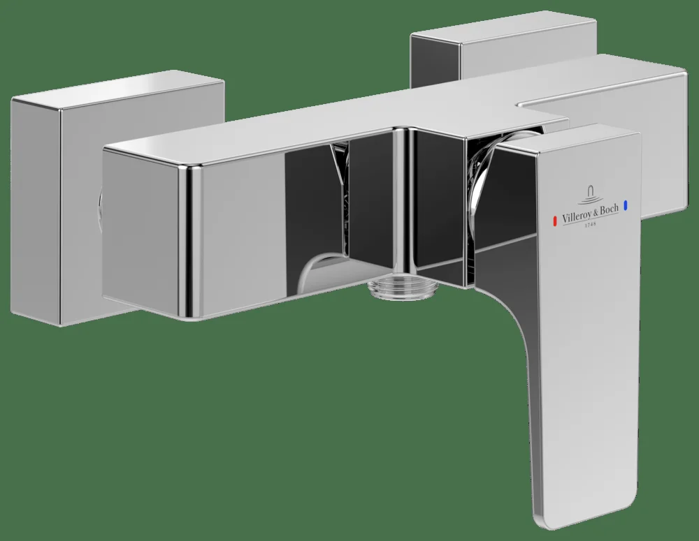 Villeroy & Boch Architectura Square Einhebel-Dusch Armatur TVS125001000, 210x112x122mm Chrom Villeroy & Boch Architectura Square Einhebel-Dusch Armatur TVS125001000, 210x112x122mm Chrom