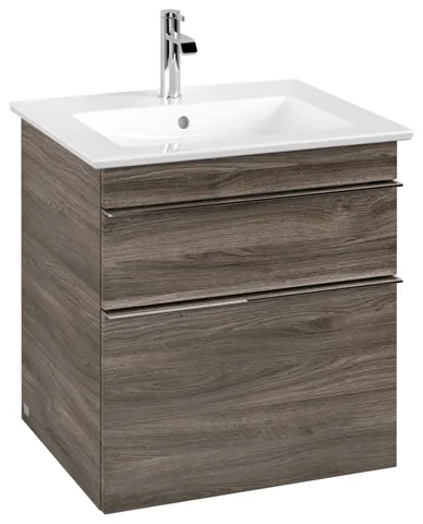 Villeroy & Boch Waschtischunterschrank „Venticello“ für Schrankwaschtisch 553 × 590 × 502 mm Stone Oak, für Becken mittig