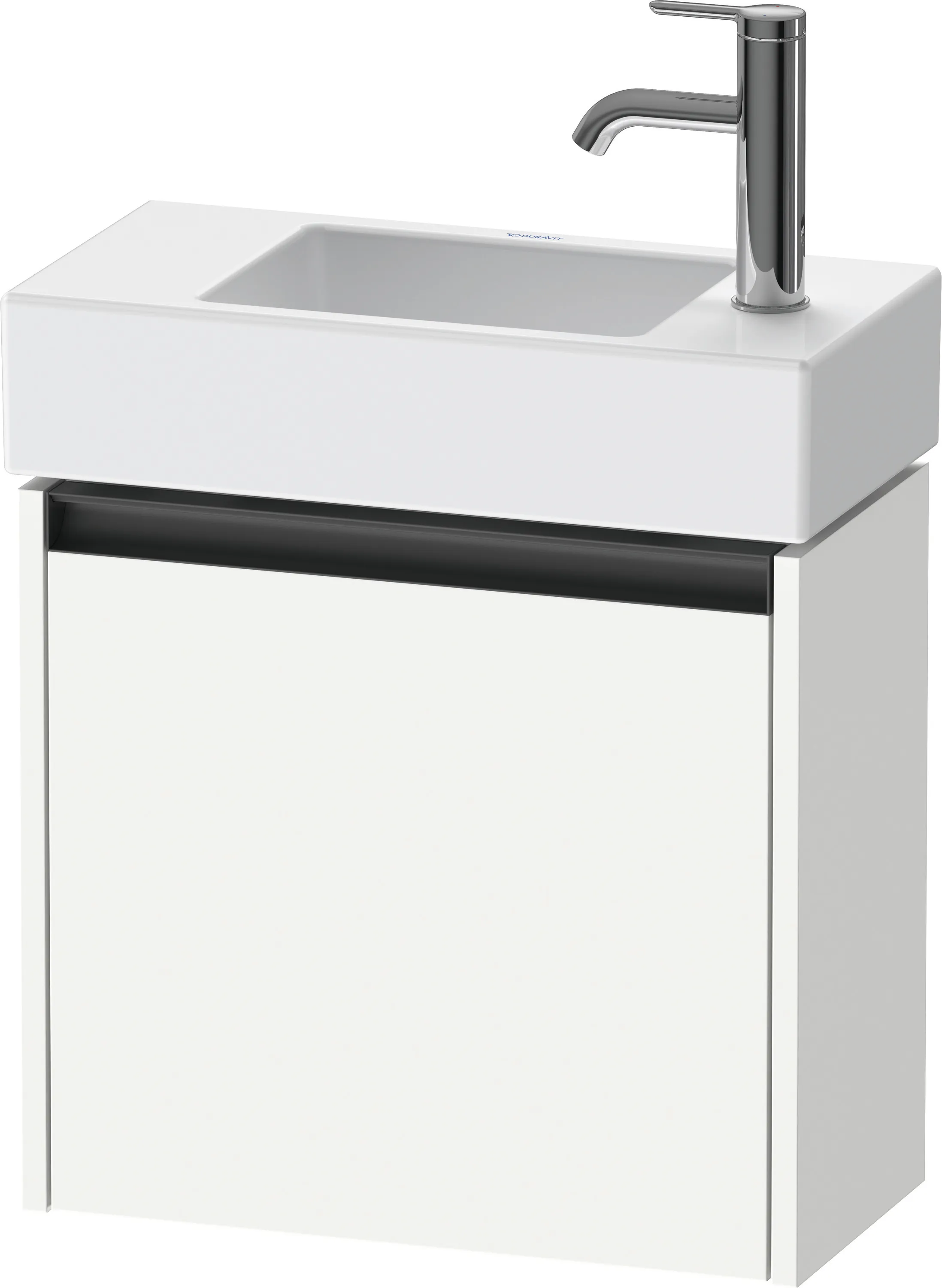 Duravit Waschtischunterschrank wandhängend „Ketho.2“ 48,4 × 44 × 23,8 cm Weiß Matt