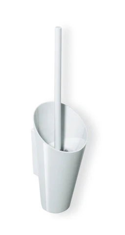 HEWI Toilettenbürstengarnitur „Serie 801“ 13 × 45,8 cm in Signalweiß