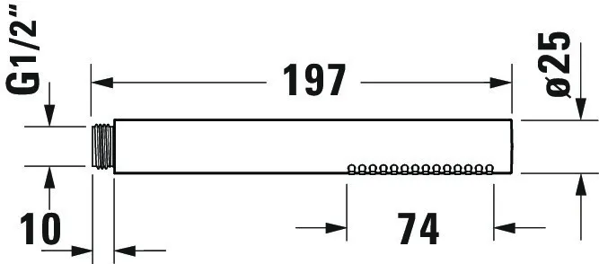 Handbrause „Zubehör Armaturen“ in Bronze (gebürstet) Handbrause „Zubehör Armaturen“ in Bronze (gebürstet)