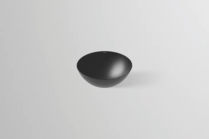 Waschbecken „GS-Serie“ 360 × 125 mm in Mattschwarz, mit ProShield Waschbecken „GS-Serie“ 360 × 125 mm in Mattschwarz, mit ProShield