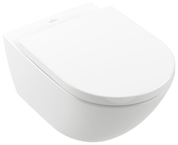 Set-Vorwandelement mit WC-Combi-Pack mit CeramicPlus und Betätigungsplatte, ohne Spülrand in alpinweiß Set-Vorwandelement mit WC-Combi-Pack mit CeramicPlus und Betätigungsplatte, ohne Spülrand in alpinweiß