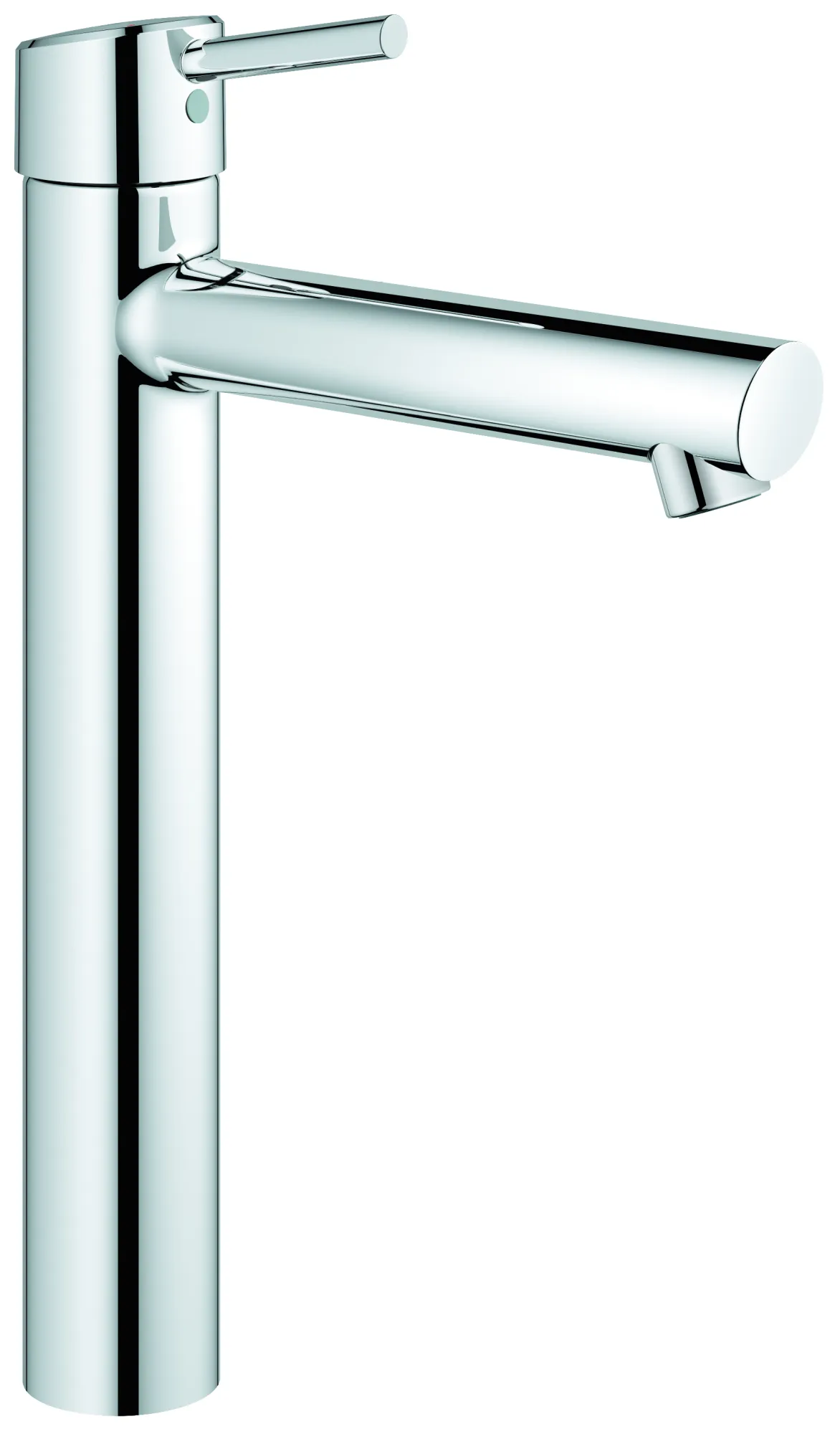 Einhand-Waschtischbatterie Concetto 23920_1, XL-Size, Einlochmontage, für freistehende Waschschüsseln, glatter Körper, chrom Einhand-Waschtischbatterie Concetto 23920_1, XL-Size, Einlochmontage, für freistehende Waschschüsseln, glatter Körper, chrom