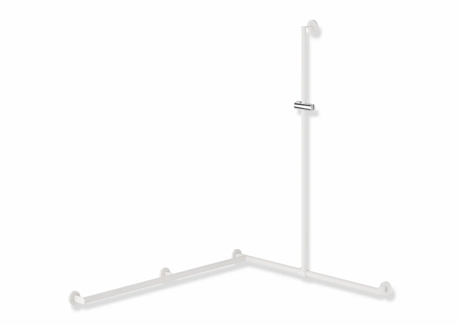 HEWI Duschhandlauf System 900 PG56, Edelstahl, pulverbeschichtet, WD HEWI Duschhandlauf System 900 PG56, Edelstahl, pulverbeschichtet, WD