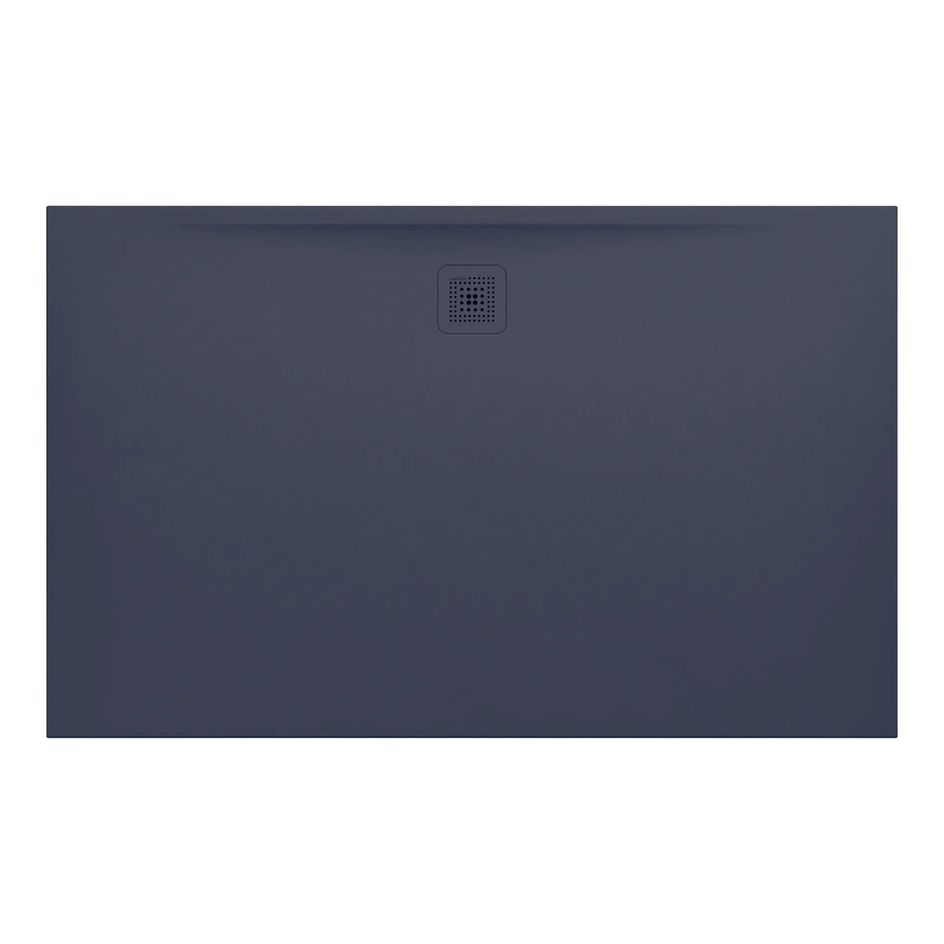 Laufen rechteck Duschwanne „Pro“ Ablauf lange Seite 1600 × 1000 mm in Anthrazit
