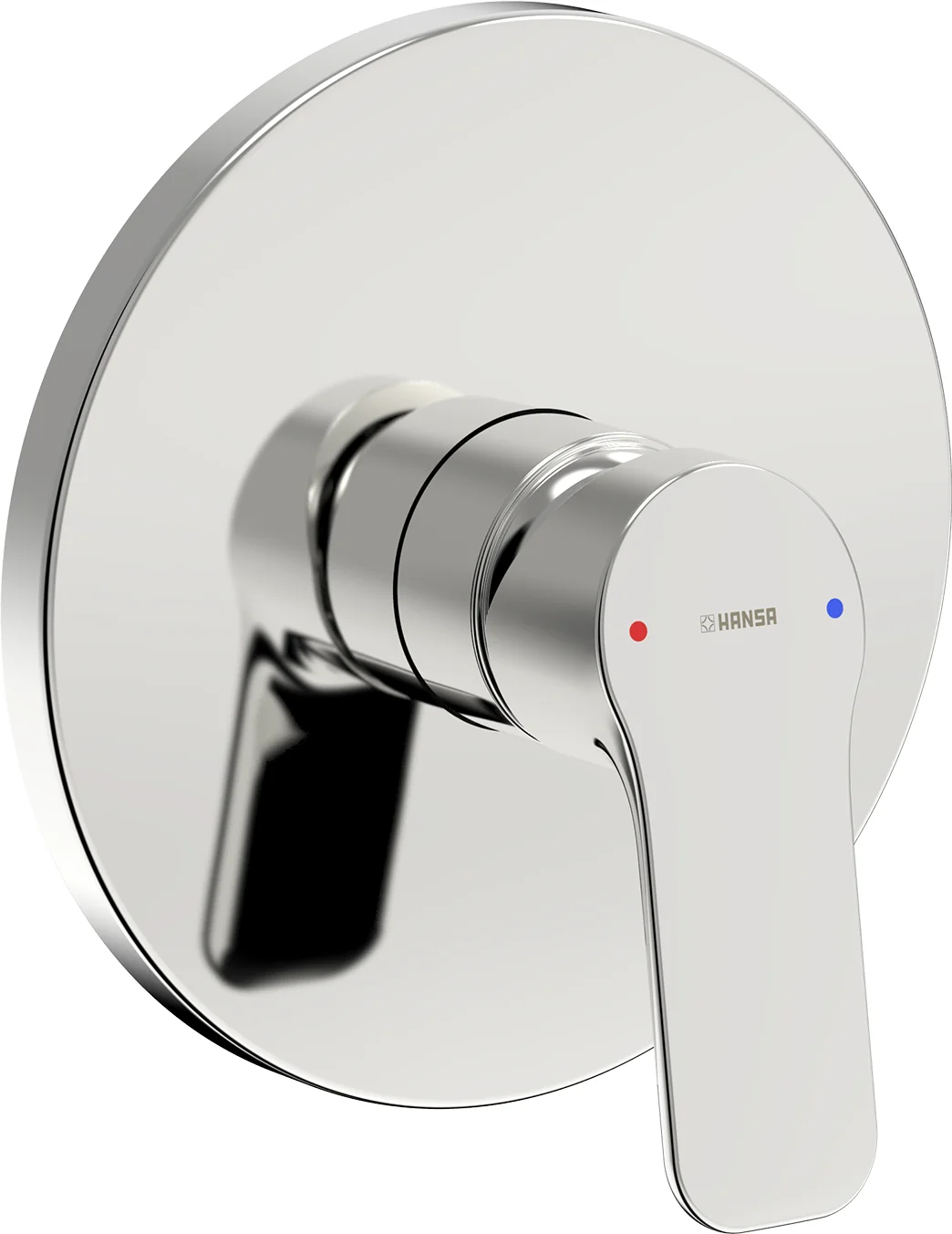 HansaBASIC Duscharmatur, Einhebelmischer, Chrom