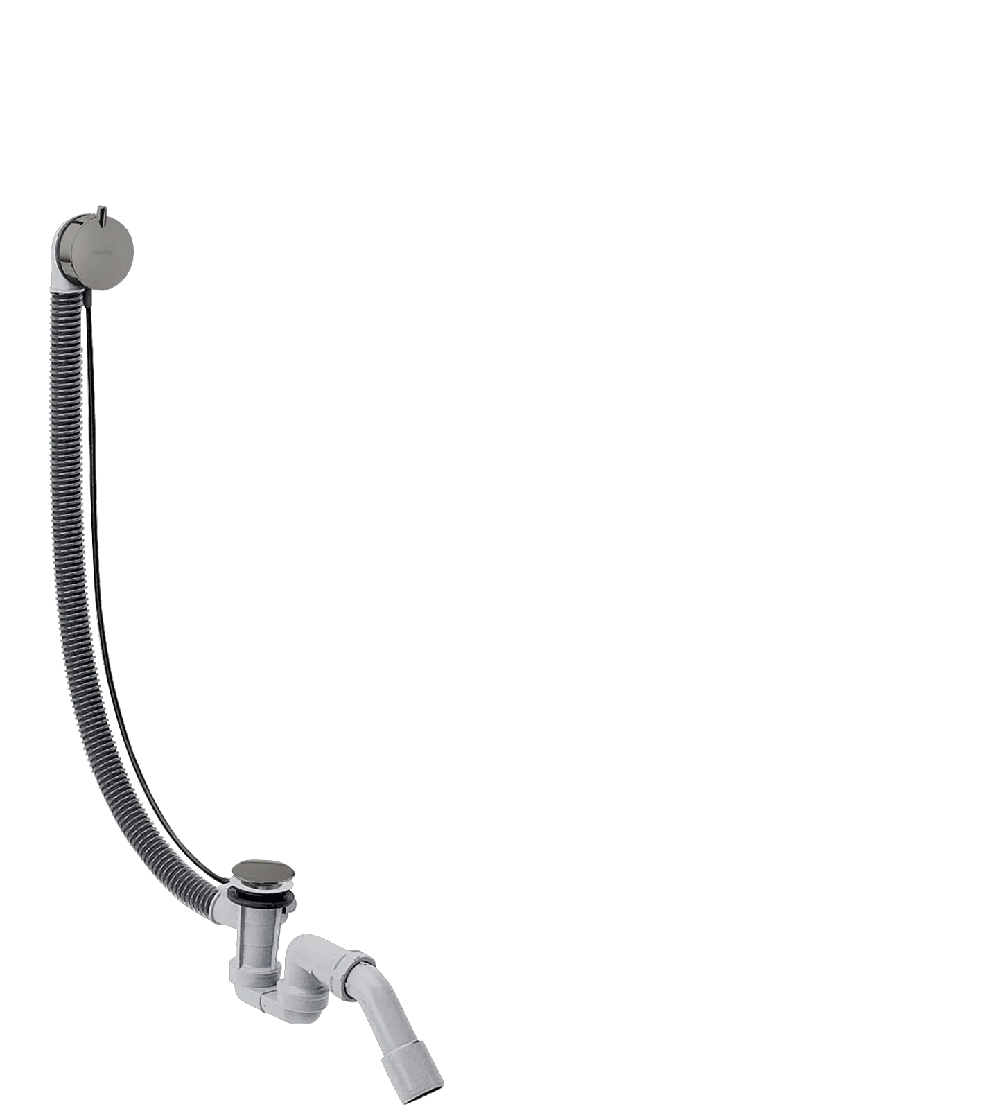 Hansgrohe AXOR Ablauf- und Überlaufgarnitur Flexaplus Komplettset Polished Black Chrome für Sonderwannen mit flexiblen Überlaufschlauch Hansgrohe AXOR Ablauf- und Überlaufgarnitur Flexaplus Komplettset Polished Black Chrome für Sonderwannen mit flexiblen Überlaufschlauch