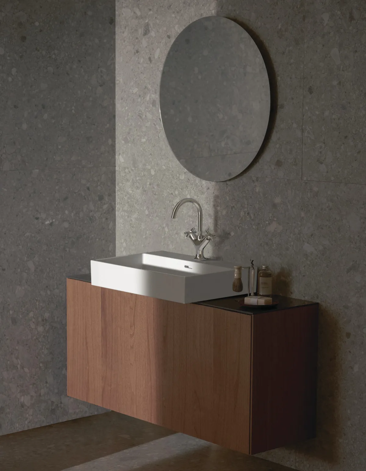 Waschbecken „Extra“ 70 × 45 × 15 cm, Hahnlochposition mittig in Weiß Waschbecken „Extra“ 70 × 45 × 15 cm, Hahnlochposition mittig in Weiß