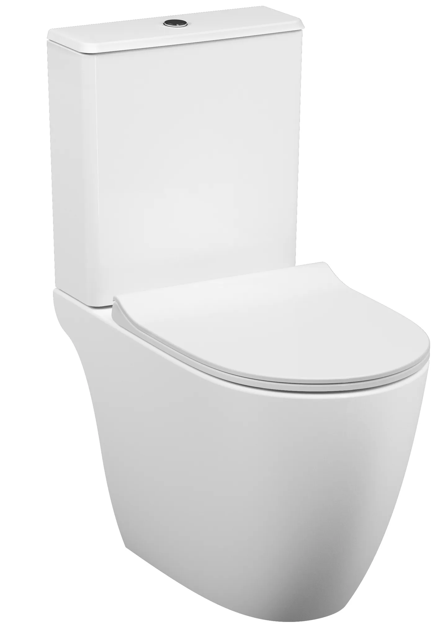 VitrA Sento Tiefspüler-Stand-WC-Kombination Flush 2.0 Open back Weiß Hochglanz VitrA Sento Tiefspüler-Stand-WC-Kombination Flush 2.0 Open back Weiß Hochglanz