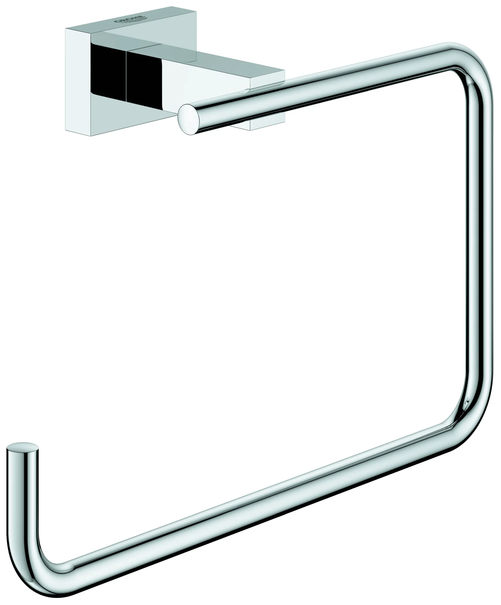 Grohe Essentials Cube Handtuchring 40510_1, Metall chrom Grohe Essentials Cube Handtuchring 40510_1, Metall chrom