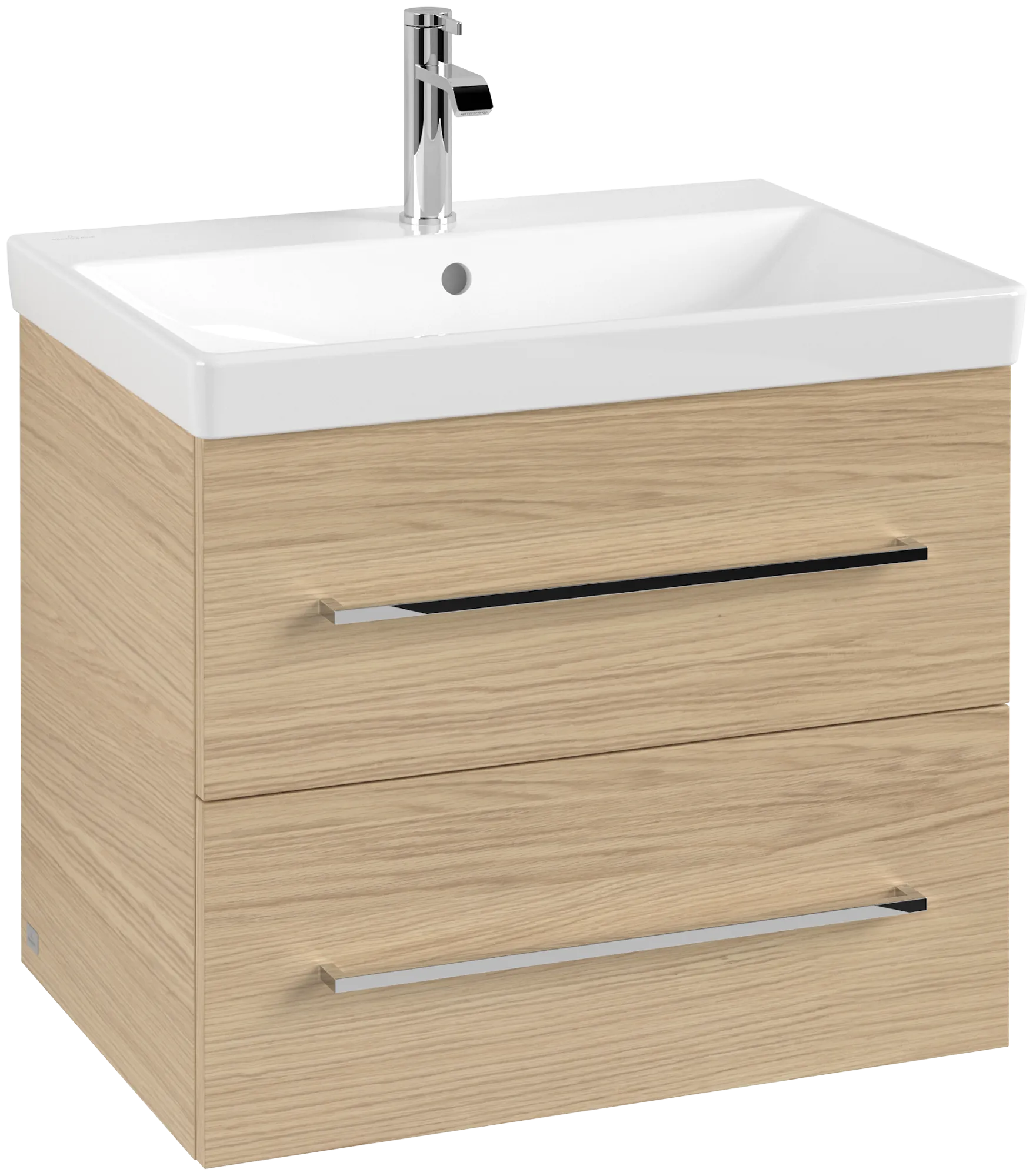 Villeroy & Boch Avento Unterschrank für Unterbauwaschbecken 626x514x484mm Eckig Holz Nordic Oak