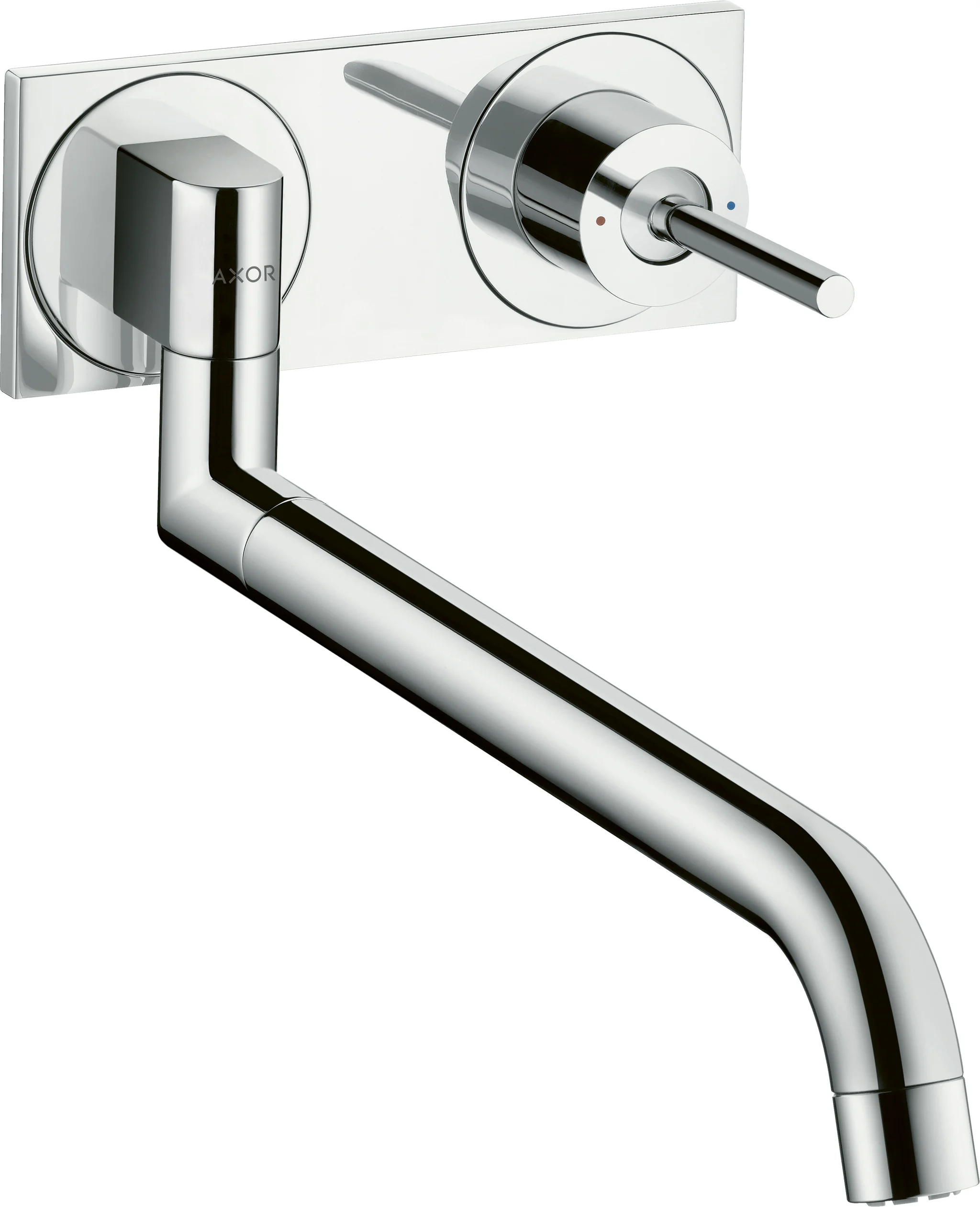 Hansgrohe AXOR Uno Spültischmischer Unterputz Edelstahl, Schwenkbereich 110° oder 150°, Teleskopfunktion 330–500 mm, Laminarstrahl, max. Durchfluss 9 l/min Hansgrohe AXOR Uno Spültischmischer Unterputz Edelstahl, Schwenkbereich 110° oder 150°, Teleskopfunktion 330–500 mm, Laminarstrahl, max. Durchfluss 9 l/min