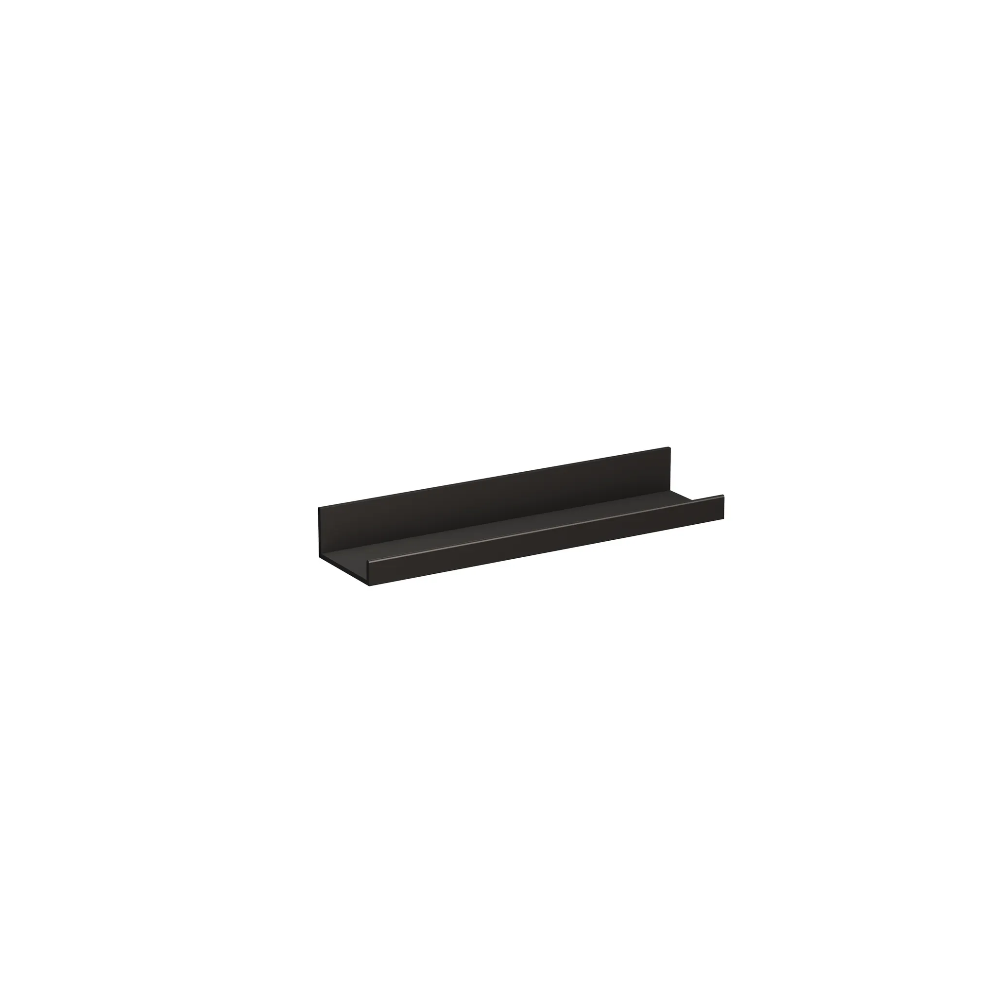 Ablage ASSIST 600x100 schwarz matt