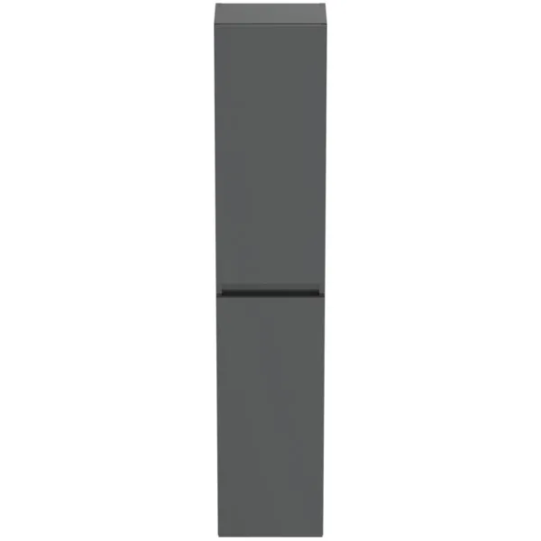 Ideal Standard Hochschrank „Eurovit+“ 30 × 150 × 23,6 cm Hochglanz grau lackiert Ideal Standard Hochschrank „Eurovit+“ 30 × 150 × 23,6 cm Hochglanz grau lackiert