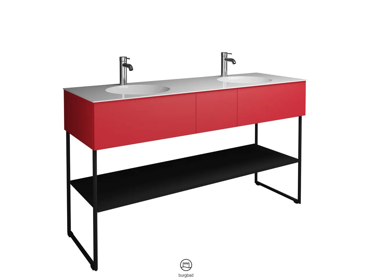 burgbad Badmöbelset „Coco“ in Sand Solid Matt burgbad Badmöbelset „Coco“ in Sand Solid Matt