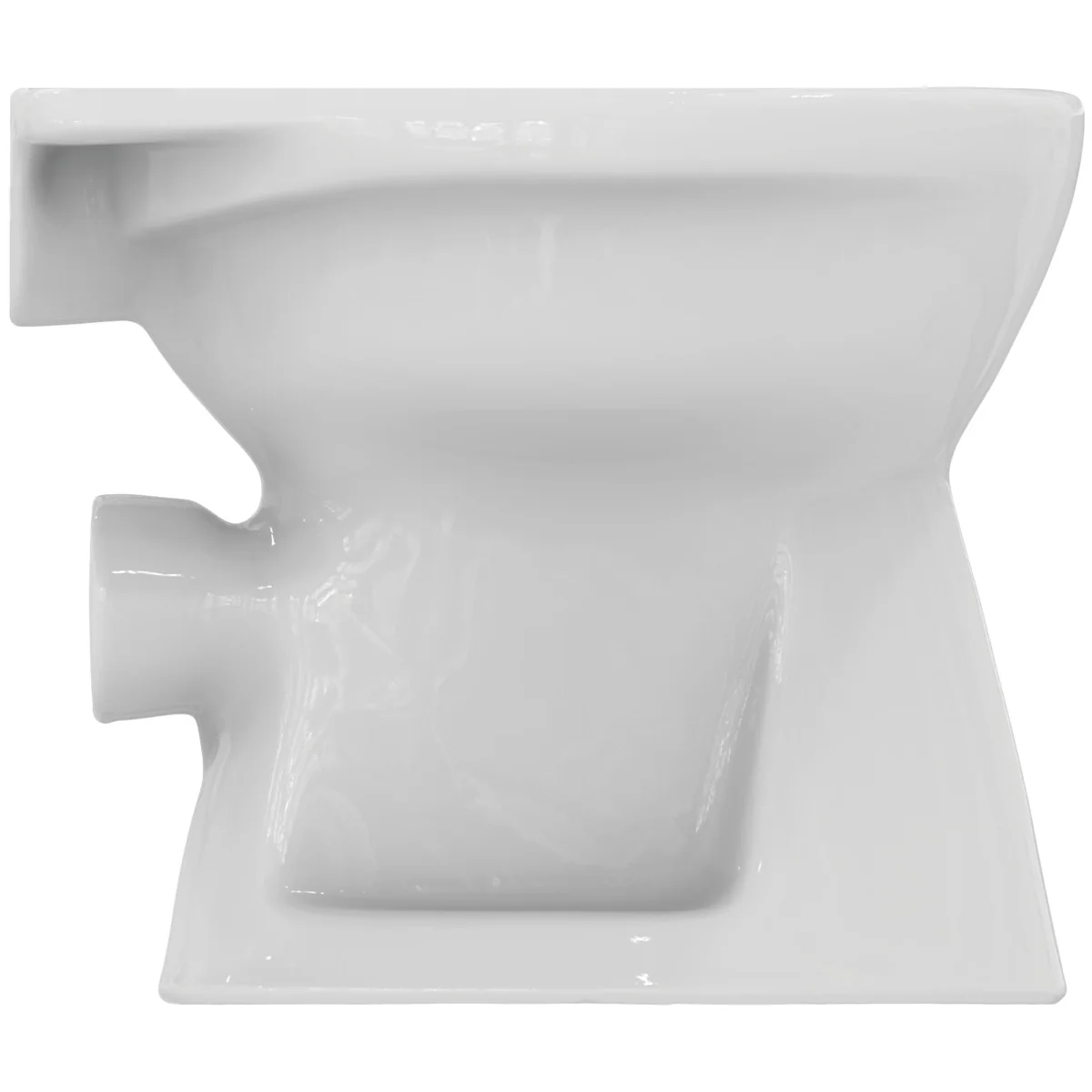 Ideal Standard Eurovit Standflachspül-WC, horizontaler Ablauf, weiß