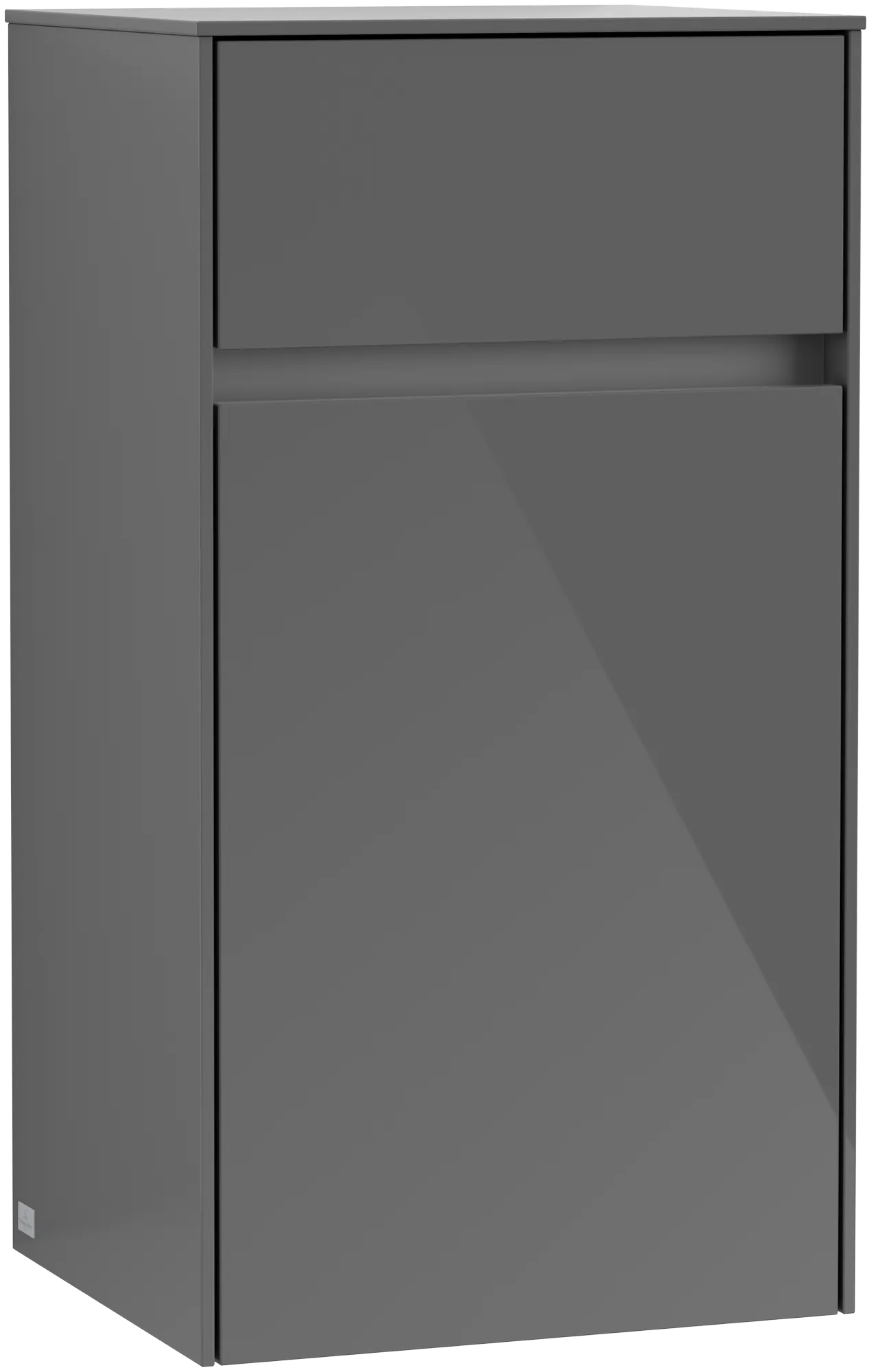 Villeroy & Boch Seitenschrank „Collaro“ 1 Tür, 1 Auszug / Schublade 40,4 × 74,8 × 34,9 cm 1 Tür, Anschlag (Scharnier) rechts, 1 Auszug / Schublade Villeroy & Boch Seitenschrank „Collaro“ 1 Tür, 1 Auszug / Schublade 40,4 × 74,8 × 34,9 cm 1 Tür, Anschlag (Scharnier) rechts, 1 Auszug / Schublade