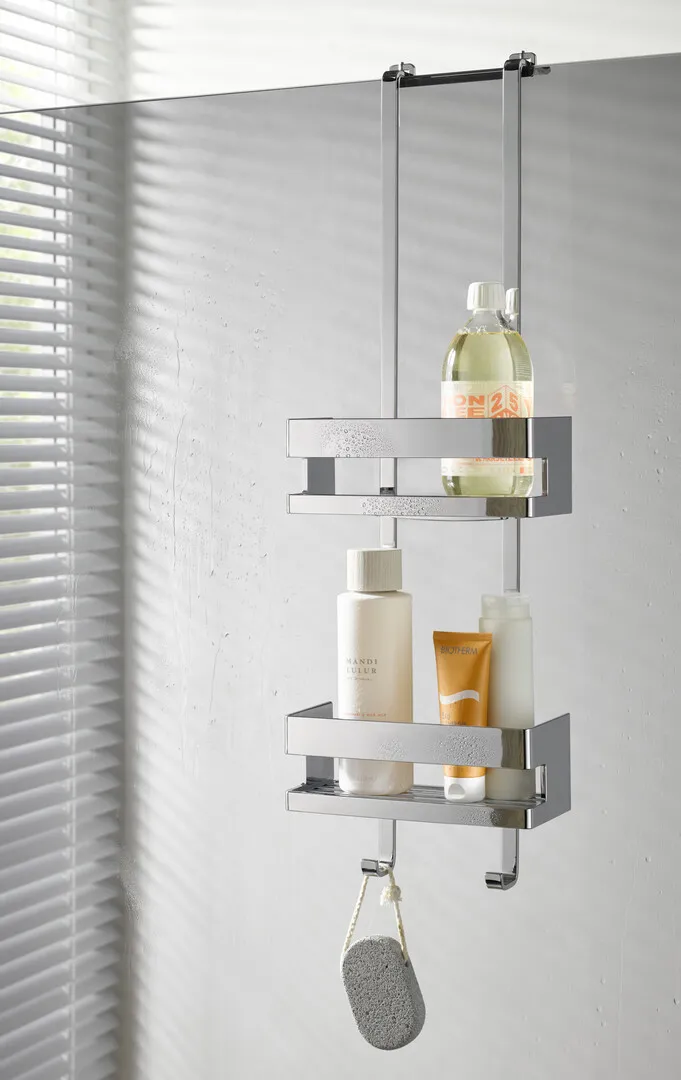 emco Türetagere „system 2“ 22,5 × 9,7 × 70,3 cm in chrom emco Türetagere „system 2“ 22,5 × 9,7 × 70,3 cm in chrom