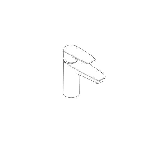 PURE & SOLID WaschtischEHM 100 ECO PLUS, o. Ablaufgarnitur chrom PURE & SOLID WaschtischEHM 100 ECO PLUS, o. Ablaufgarnitur chrom