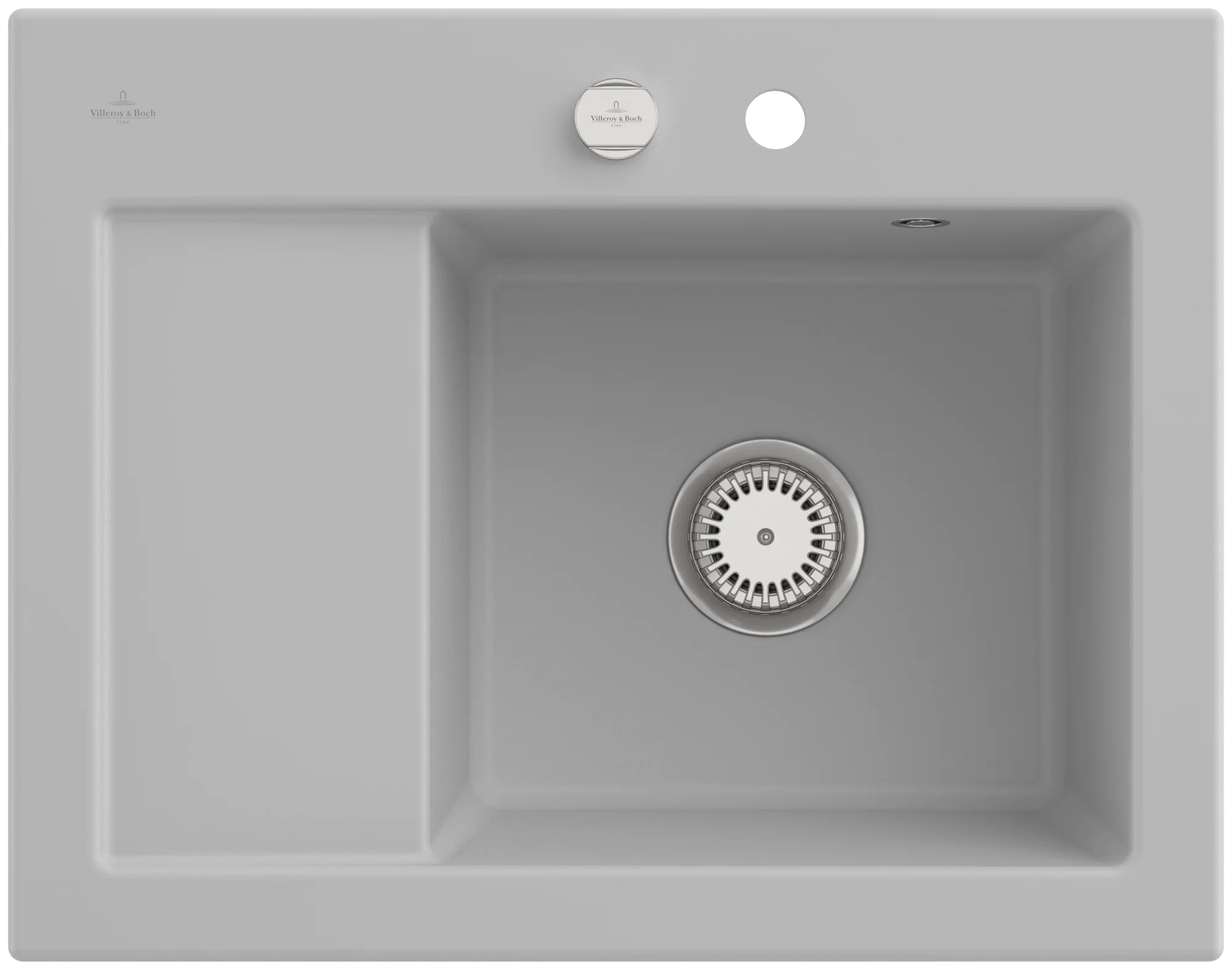 Villeroy & Boch Subway 45 Compact Einbauspüle, 650 x 510 mm, rechts
