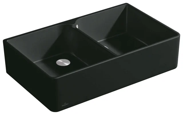 Villeroy & Boch Spülstein 90 X, Keramik, Stone White CeramicPlus, 900x550 mm