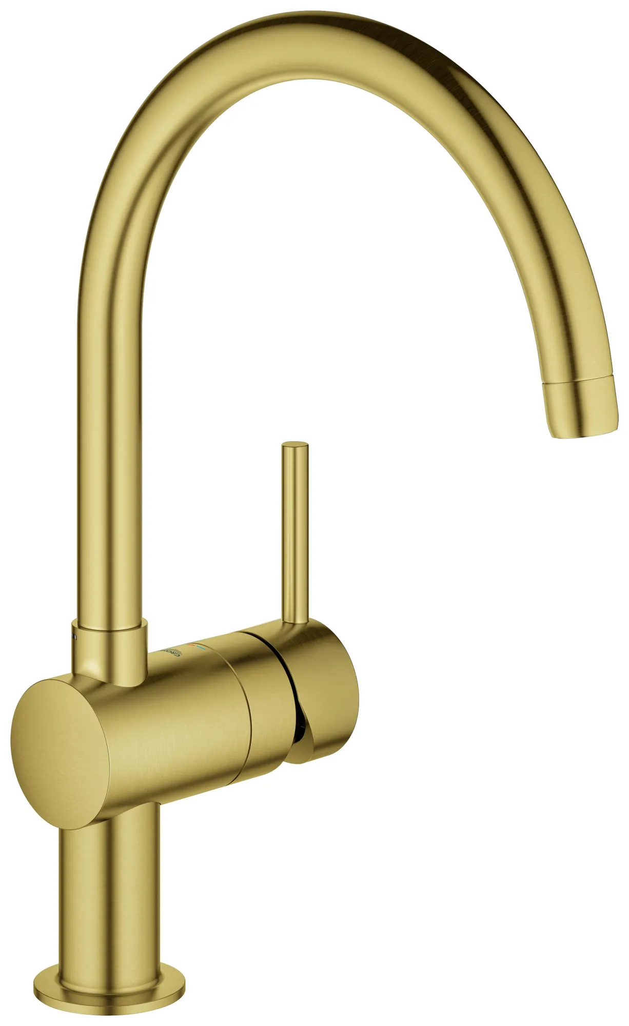 Einhand-Spültischbatterie Minta 32917, Einlochmontage, C-Auslauf Einhand-Spültischbatterie Minta 32917, Einlochmontage, C-Auslauf