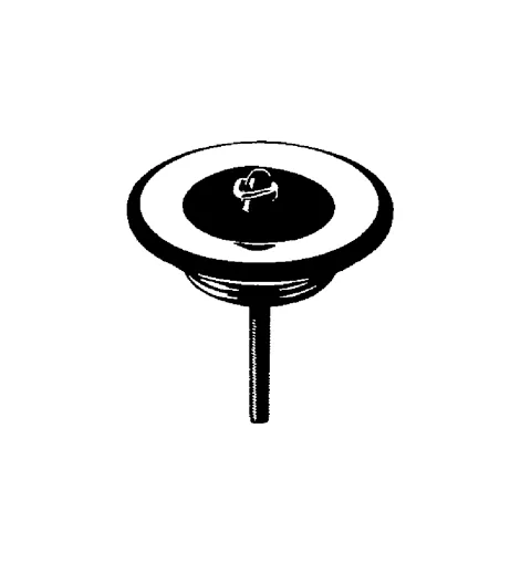 WTu.BidetSifon Uni.Stopfenvent. ohneKettenhalter chromnickelstahl WTu.BidetSifon Uni.Stopfenvent. ohneKettenhalter chromnickelstahl