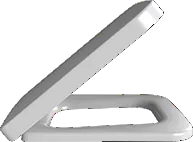 WC-Sitz „Architectura“ in Weiß Alpin WC-Sitz „Architectura“ in Weiß Alpin